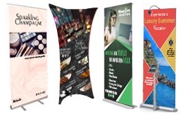 trade show banner stand